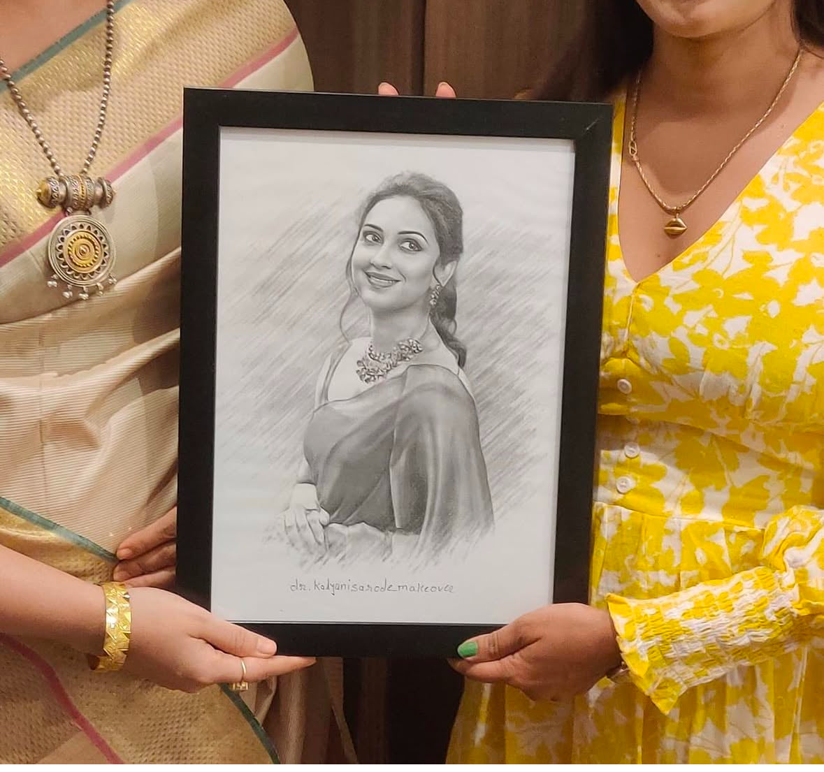 Pencil Sketch - Handmade by our artist